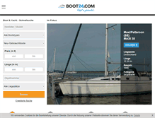 Tablet Screenshot of boot24.com